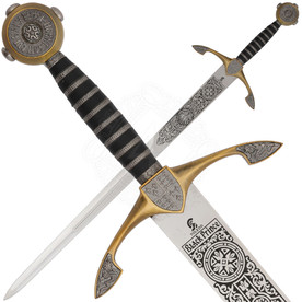 Black Prince sword with bronze finish / 249